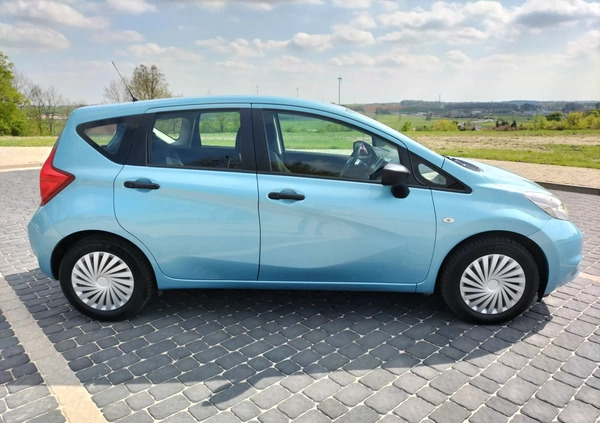 Nissan Note cena 28300 przebieg: 107000, rok produkcji 2014 z Gostyń małe 254